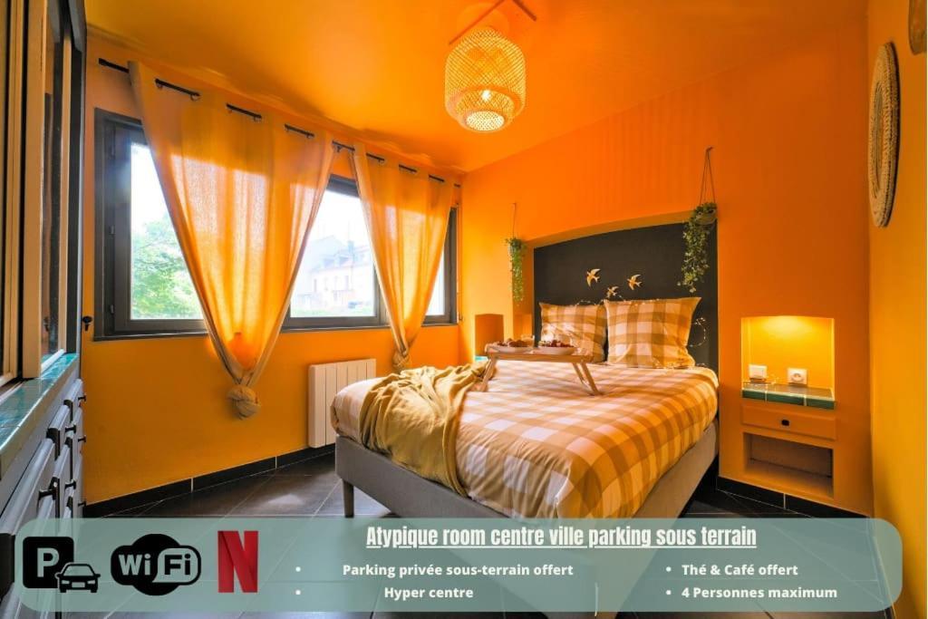 Atypiqueroom Centreville Parking Sous Terrain Free Mulhouse Exterior foto